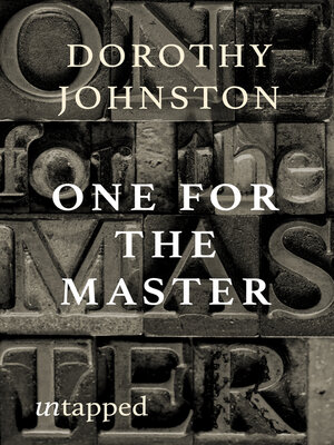 cover image of One for the Master